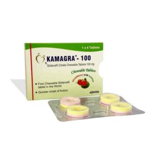 Kamagra Polo Chewable 100mg (Sildenafil Citrate)