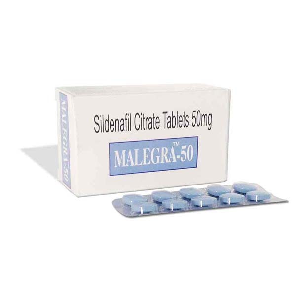 Malegra 50mg (Sildenafil Citrate)